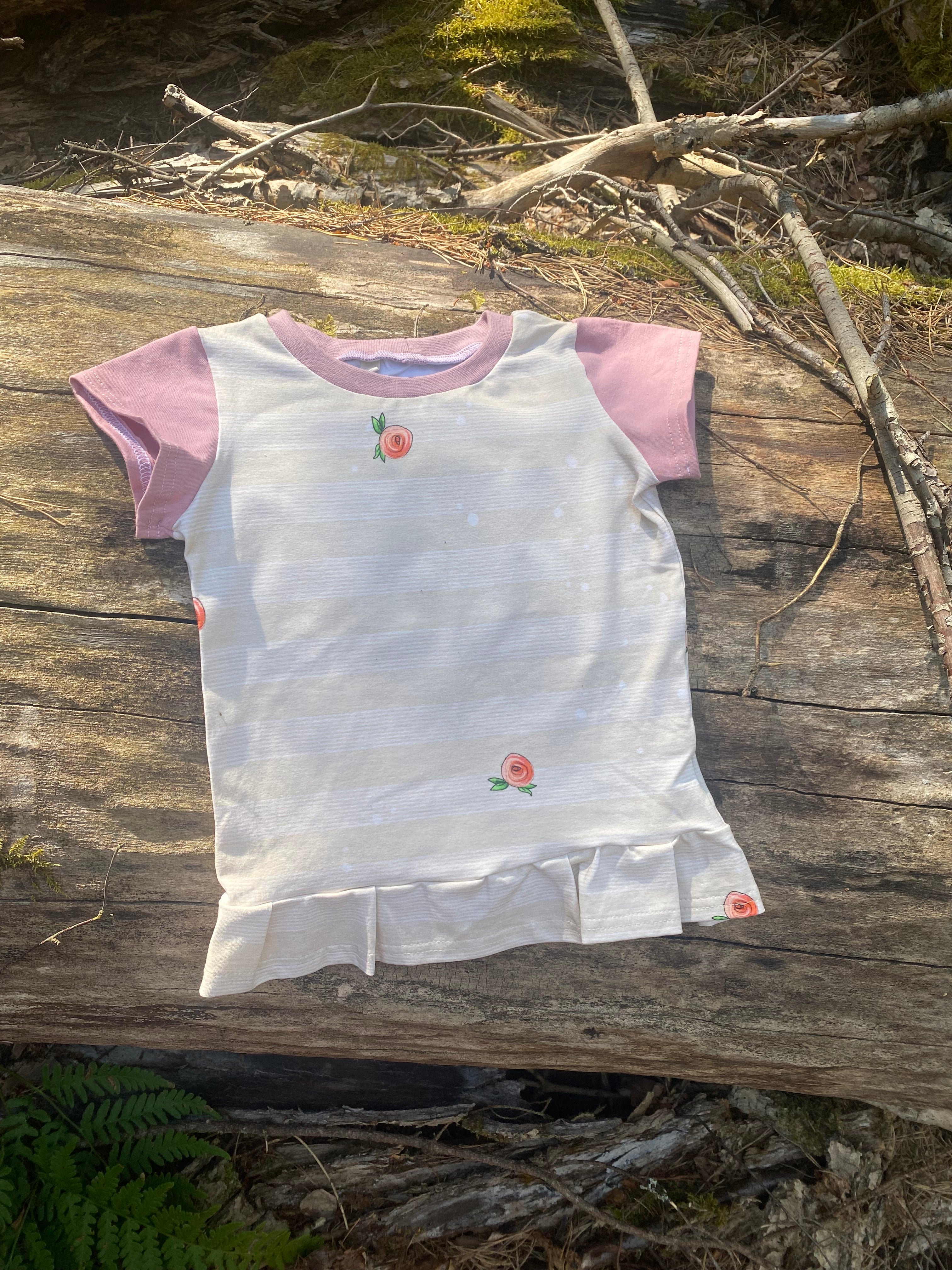 T-shirt "Vildros snäckskal"stl. 92